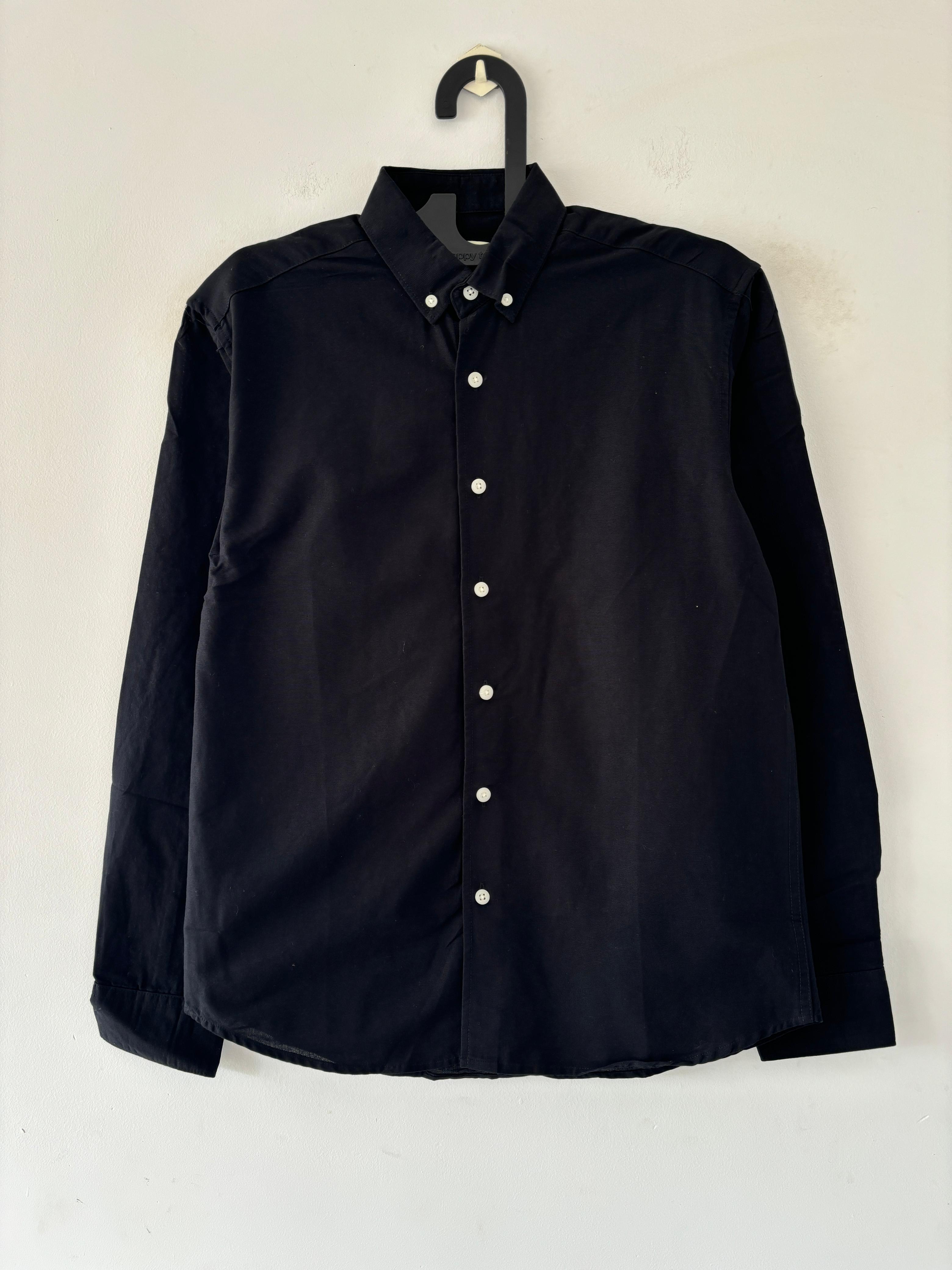 Black solid shirt Black solid shirt