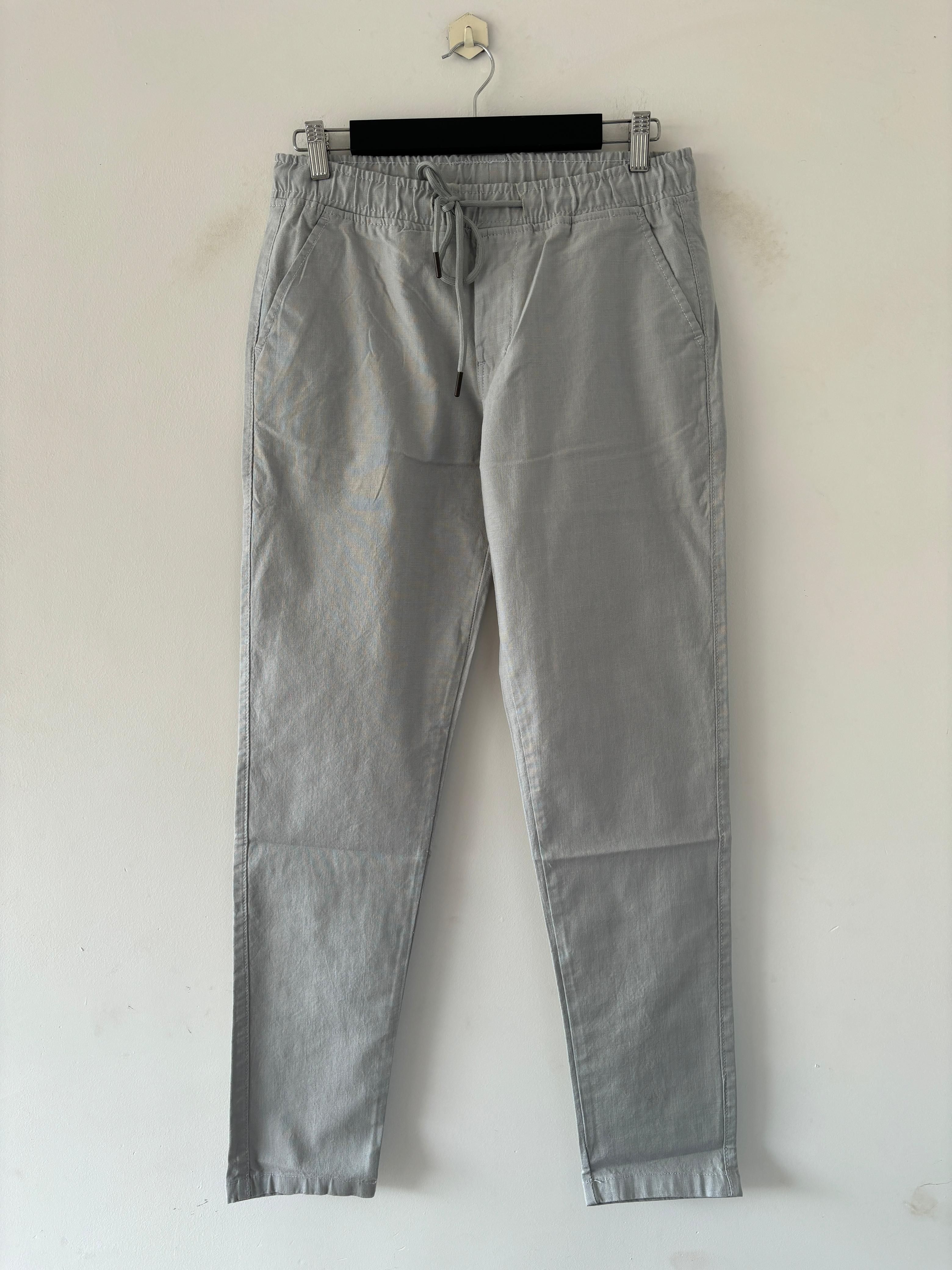 Grey linen pants Grey linen pants