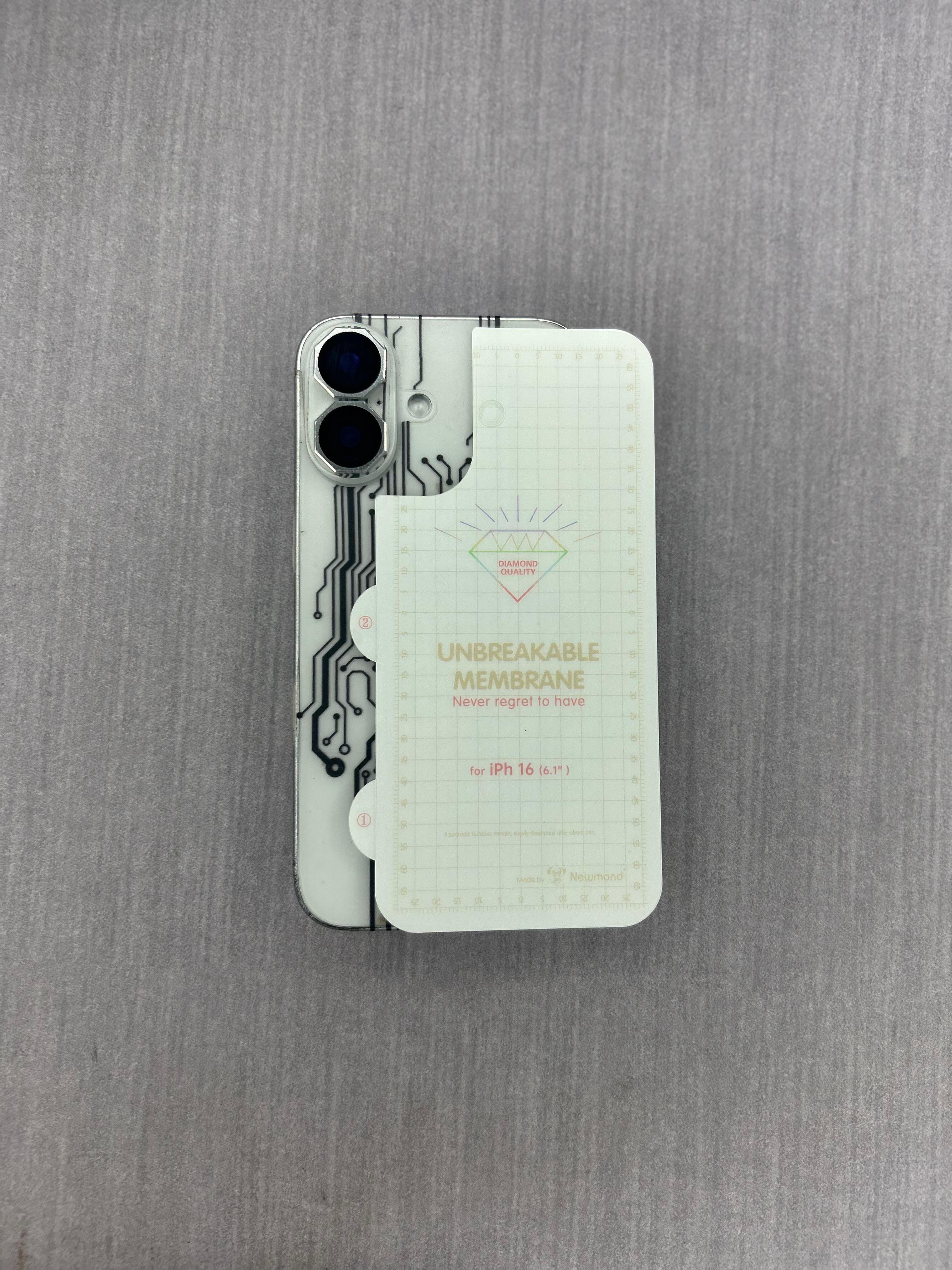 CLEAR BACK SKIN