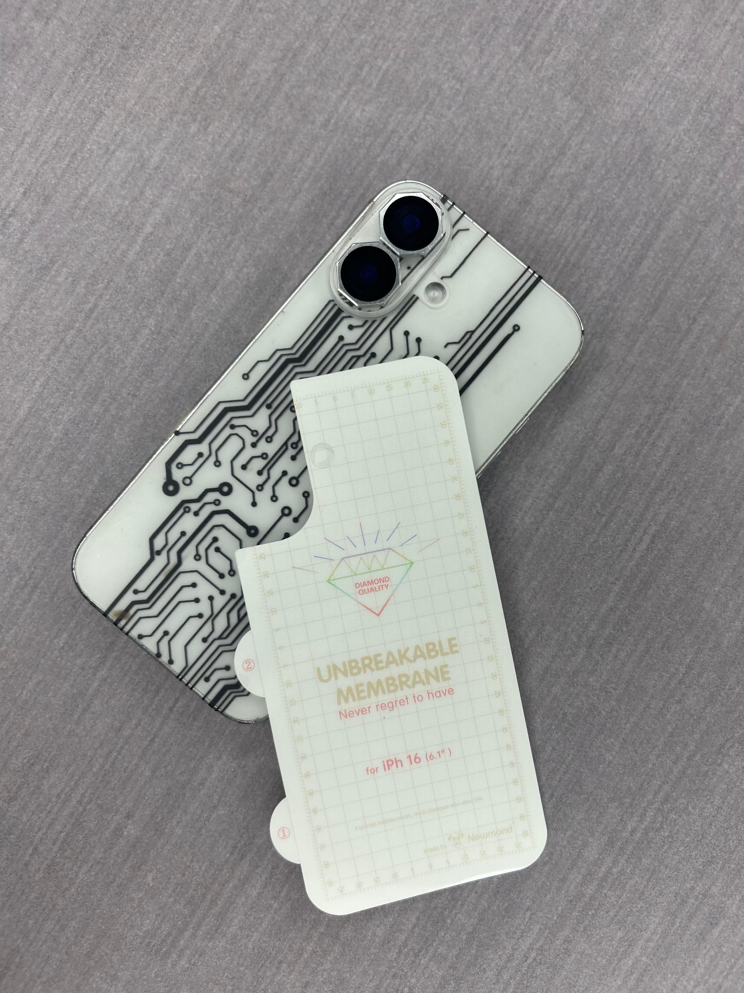 CLEAR BACK SKIN