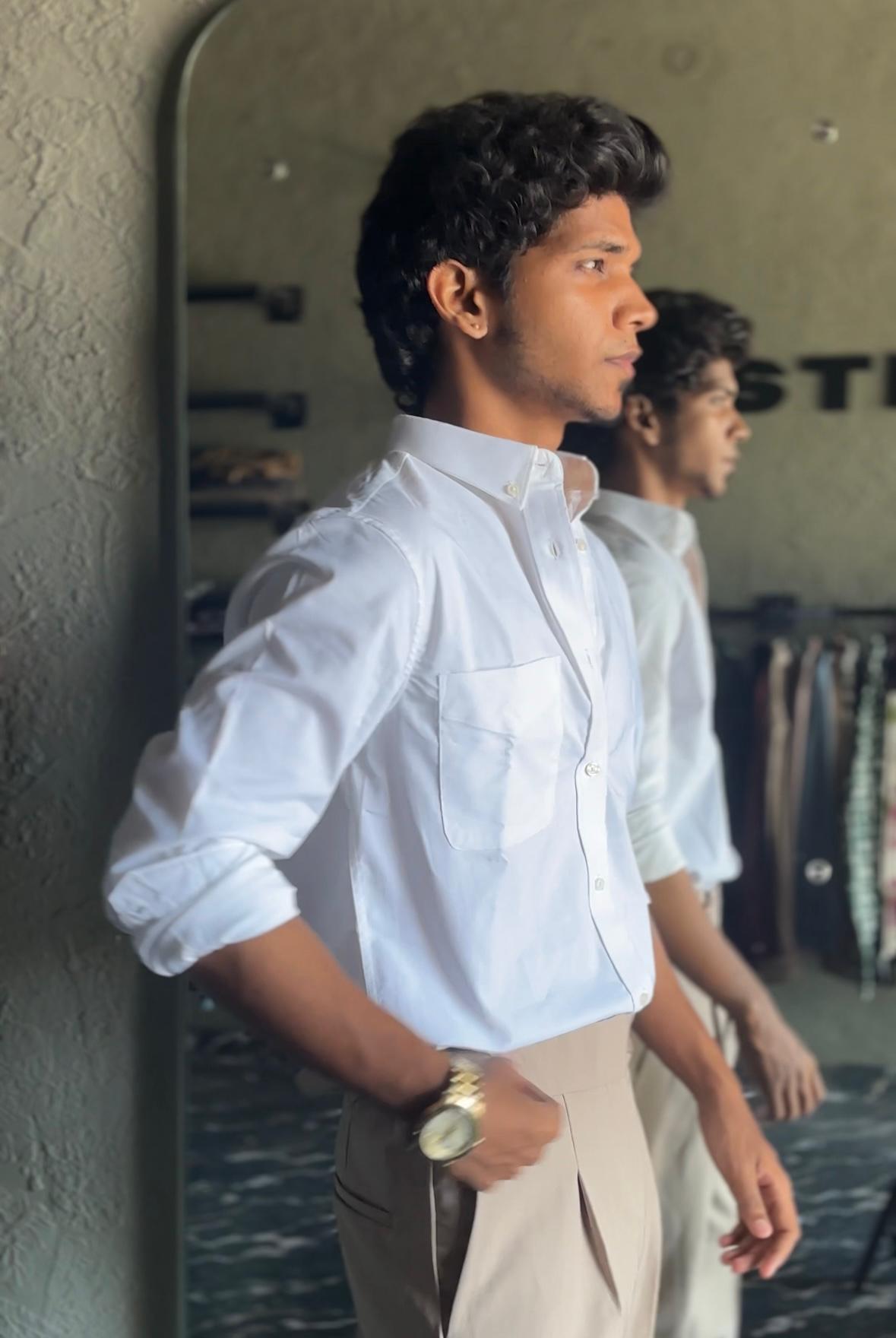 White oxford shirt White oxford shirt