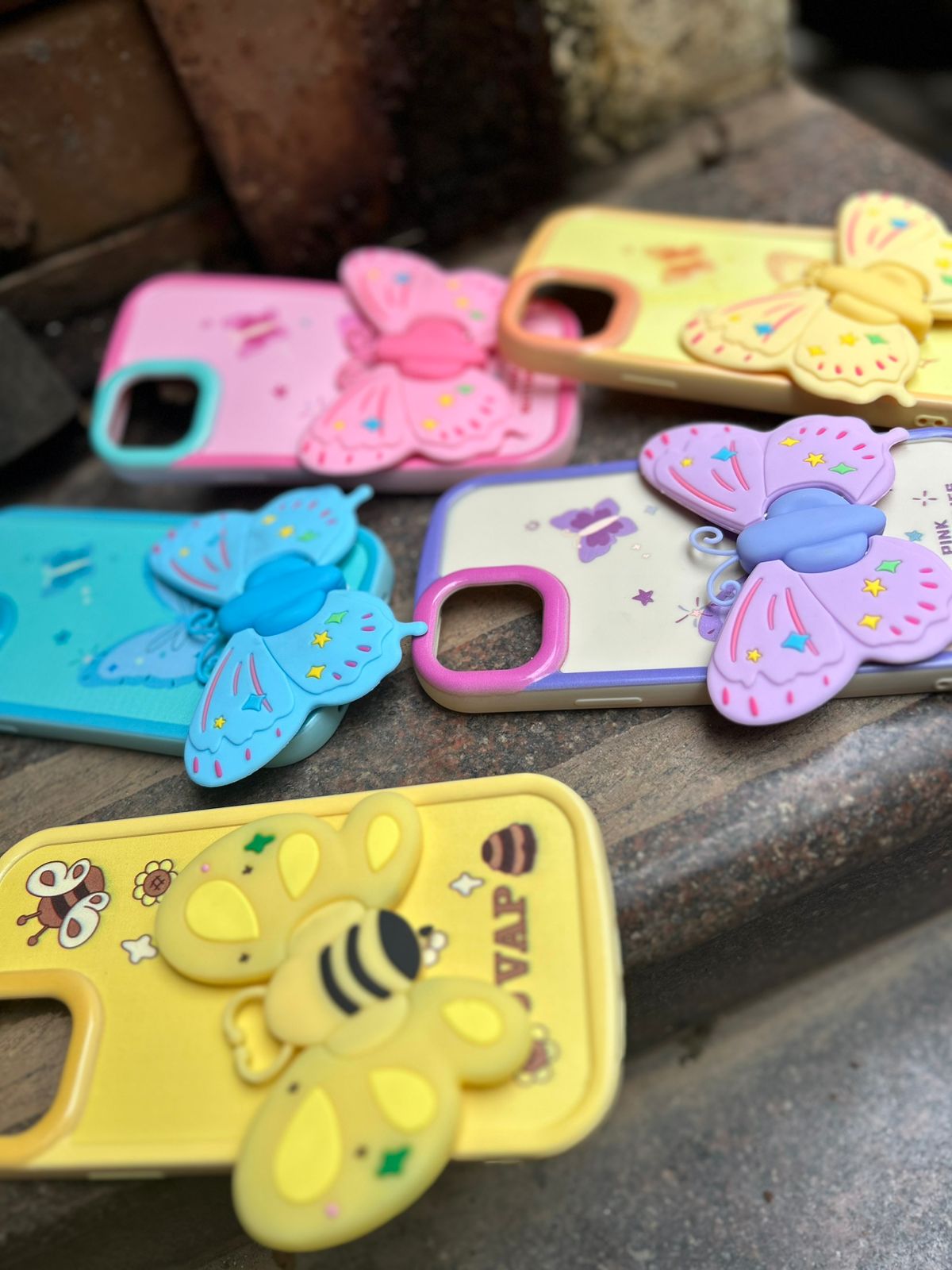 3D BUTTERFLY CASE