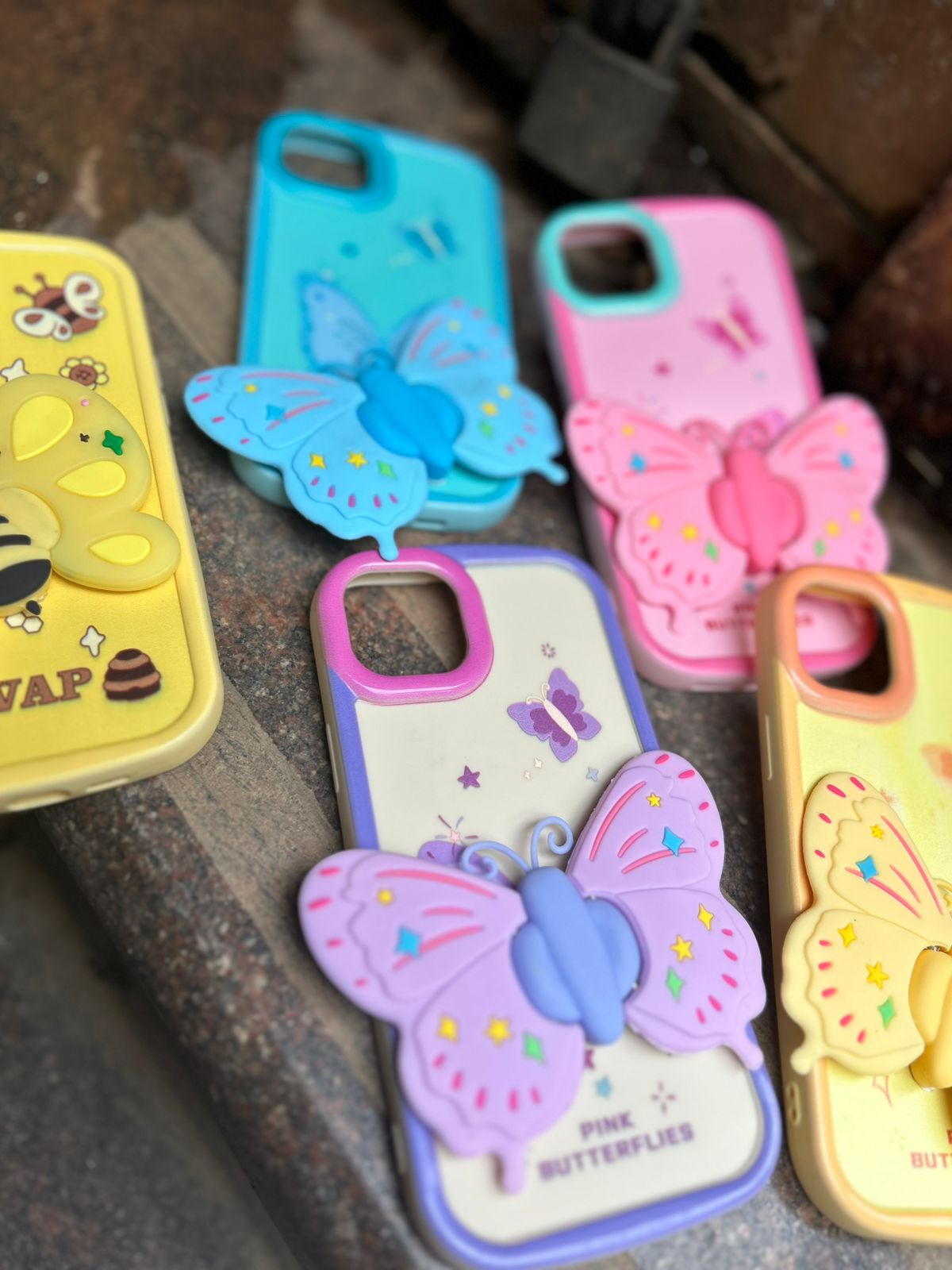 3D BUTTERFLY CASE