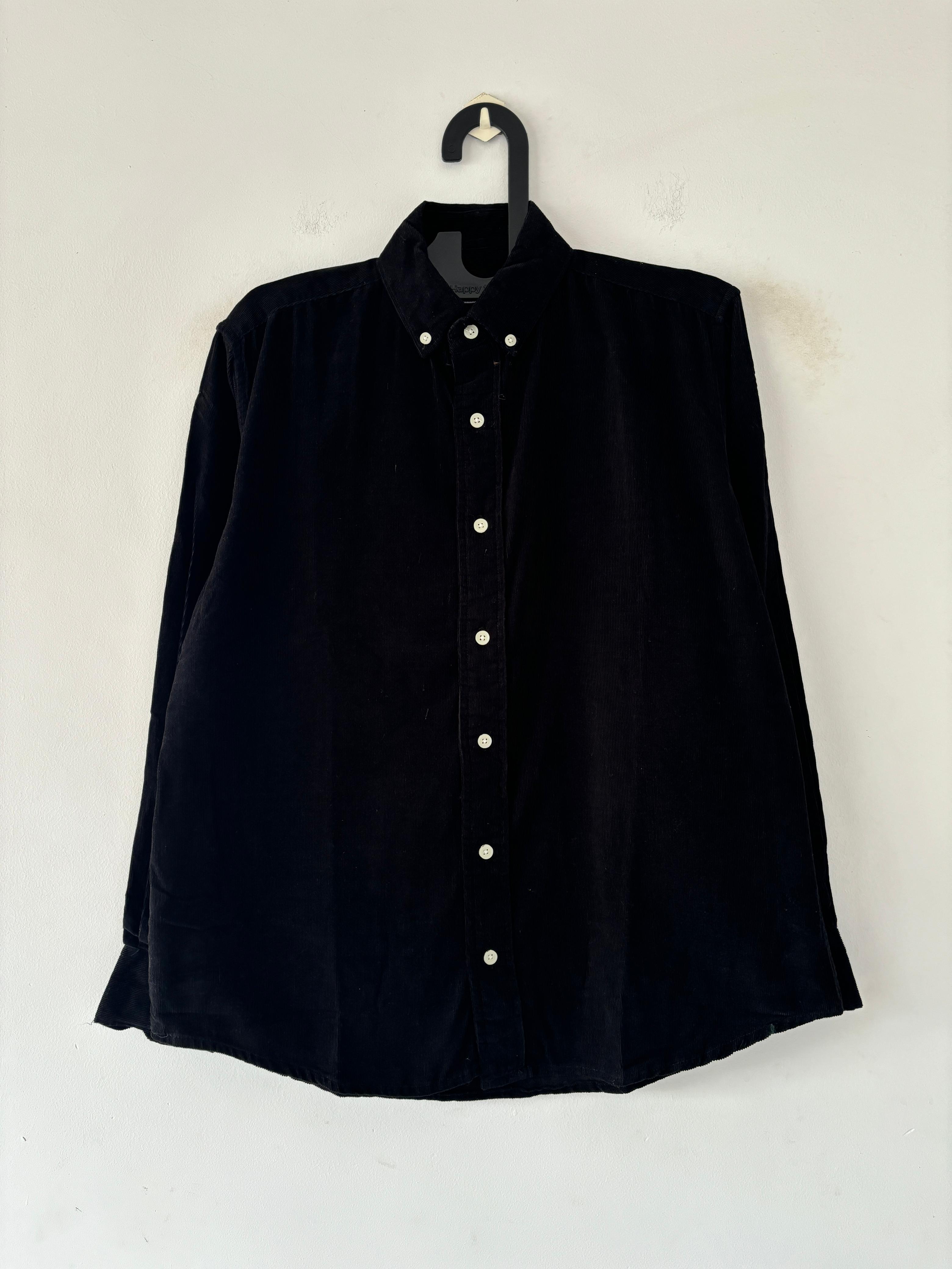 Black corduroy shirt Black corduroy shirt