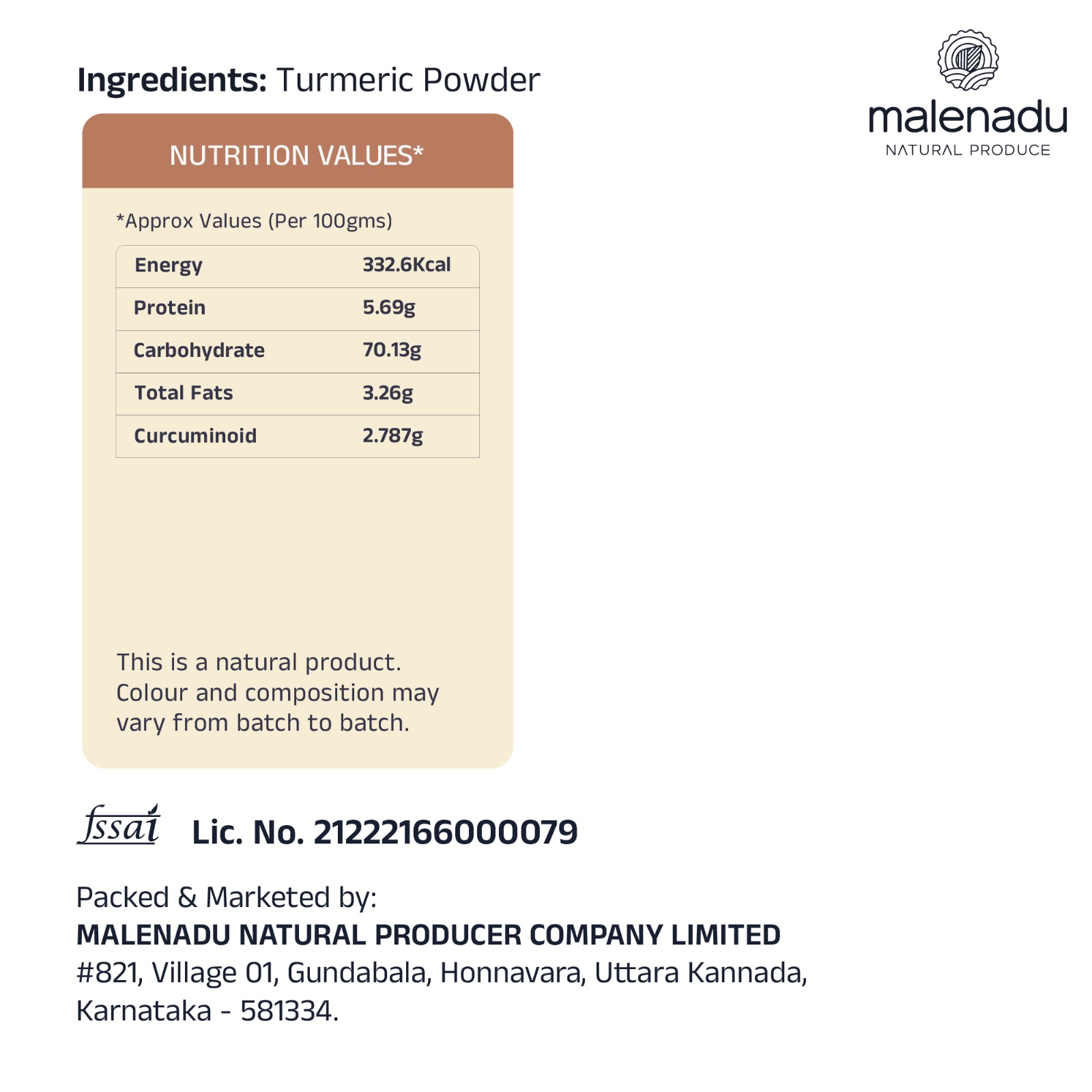 Turmeric Powder