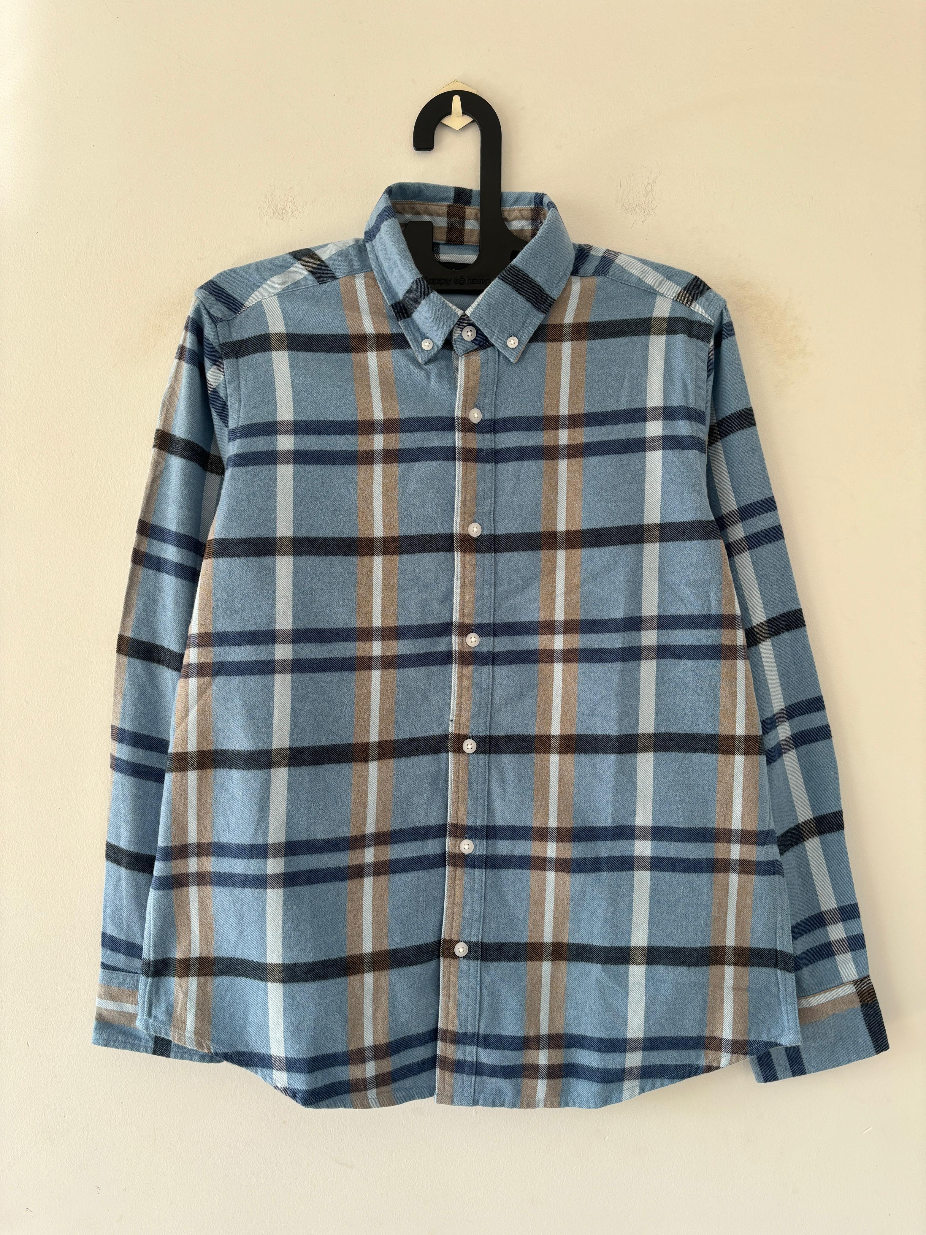 Muted blue Flannels shirt Muted blue Flannels shirt