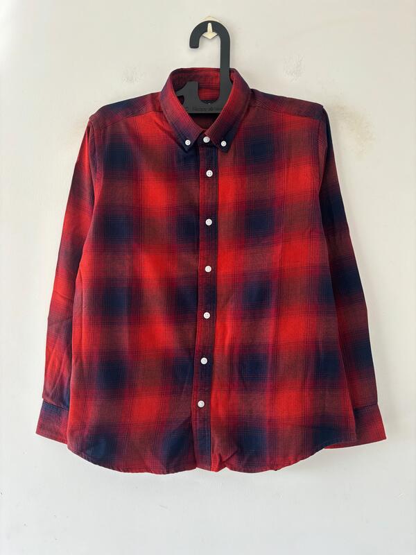 Red & Navy Flannels shirt