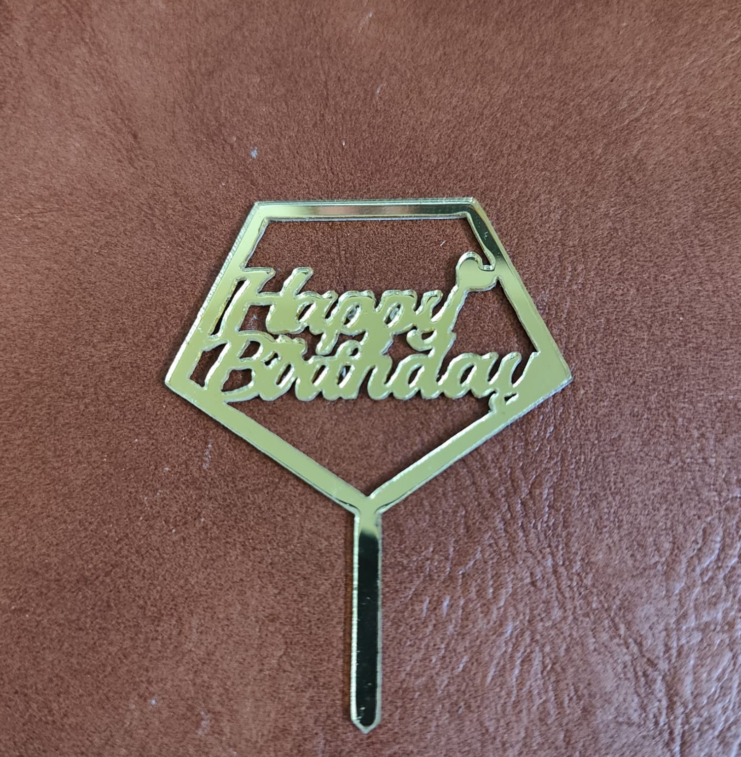 Happy Birthday Mini Acrylic Topper 03 Happy Birthday Mini Acrylic Topper 03