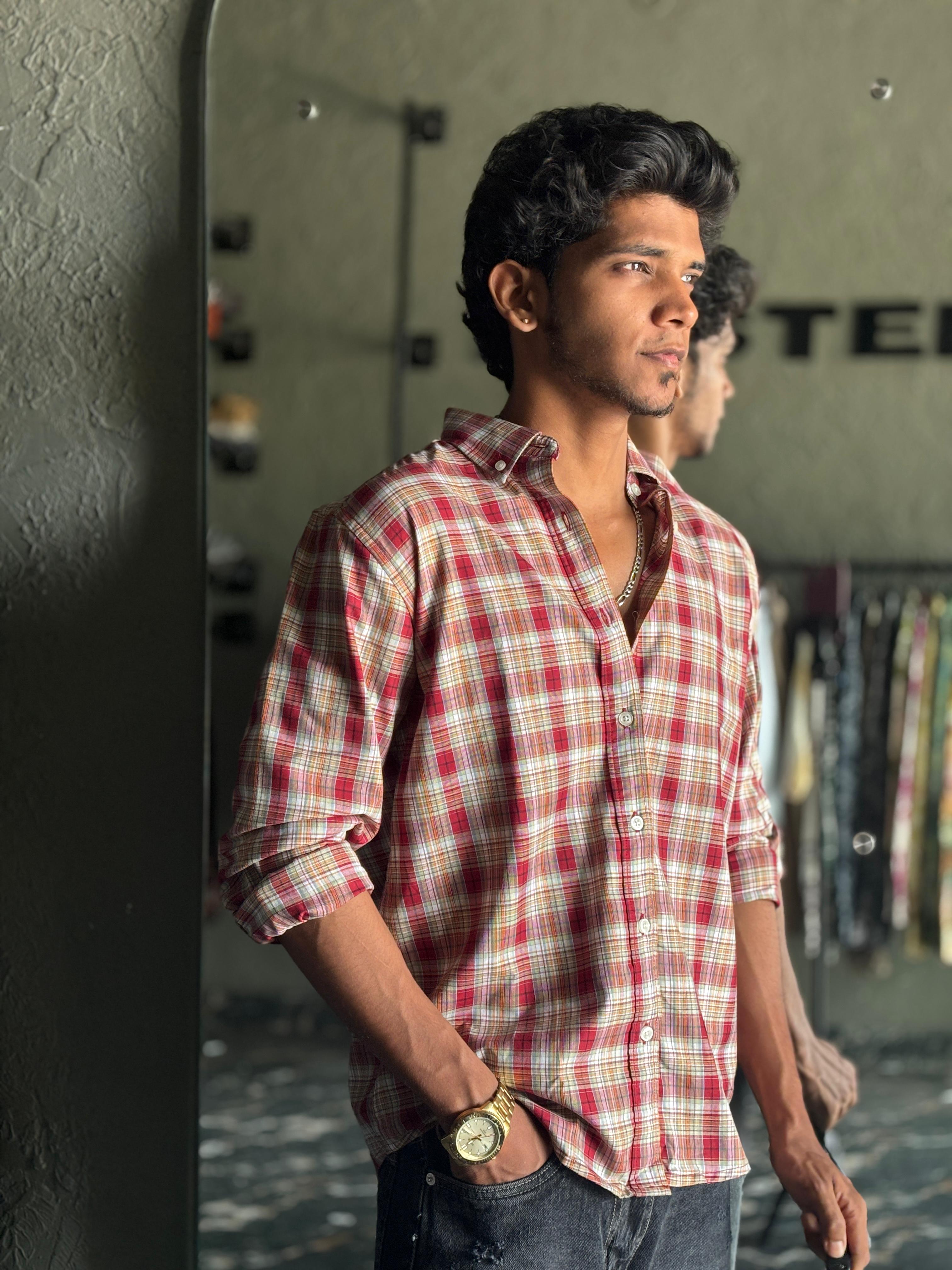 Red & green Flannels shirt Red & green Flannels shirt