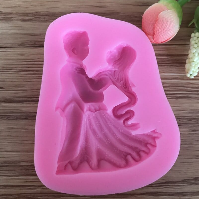 Couple fondant mould