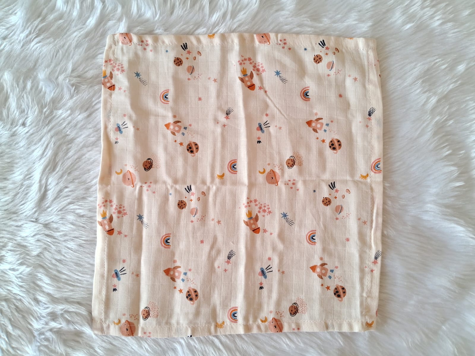 Muslin Baby towel small-5 combo (Assorted Prints) Muslin Baby towel small-5 combo (Assorted Prints)