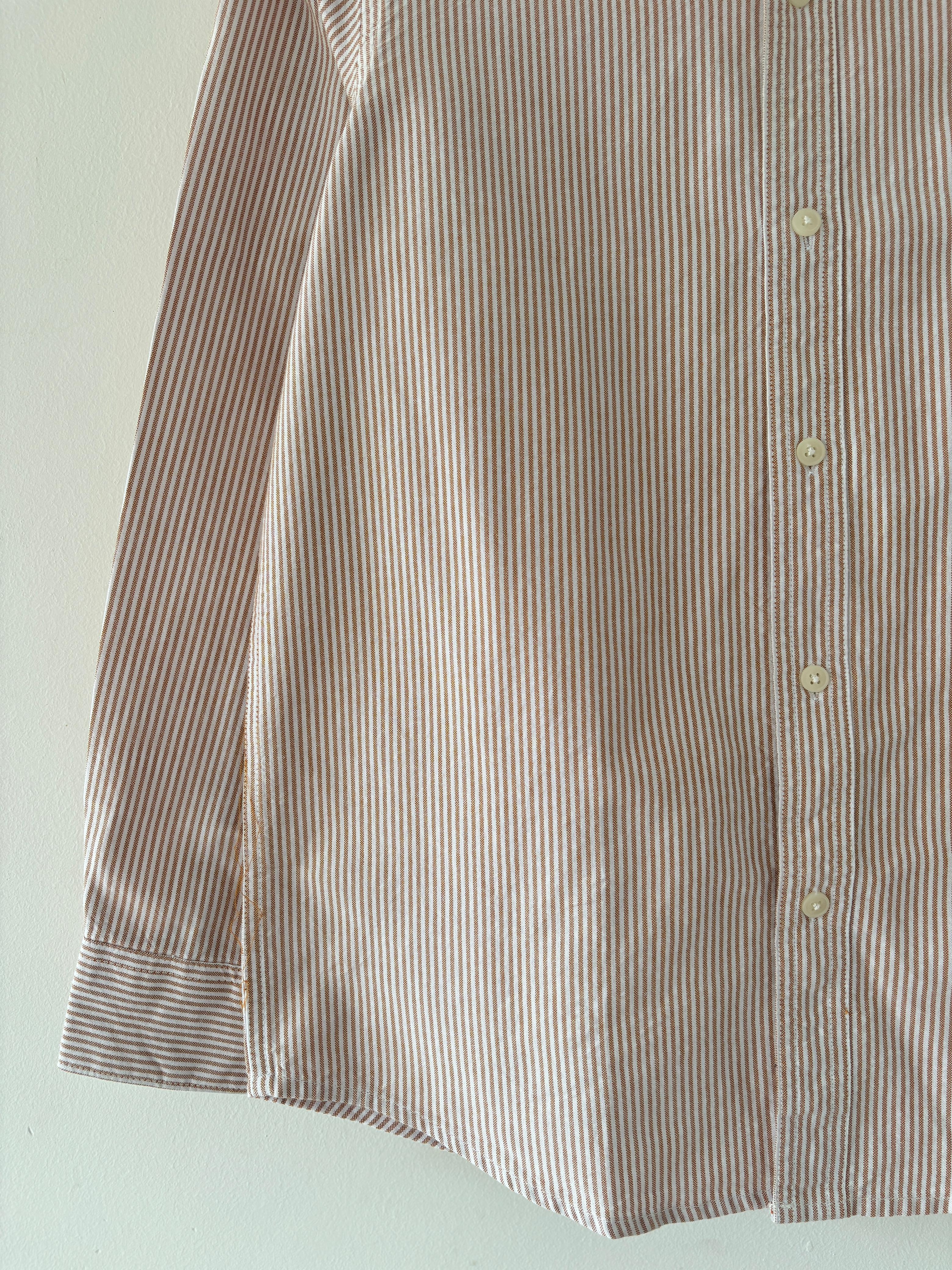 Sandal old money stripes shirt