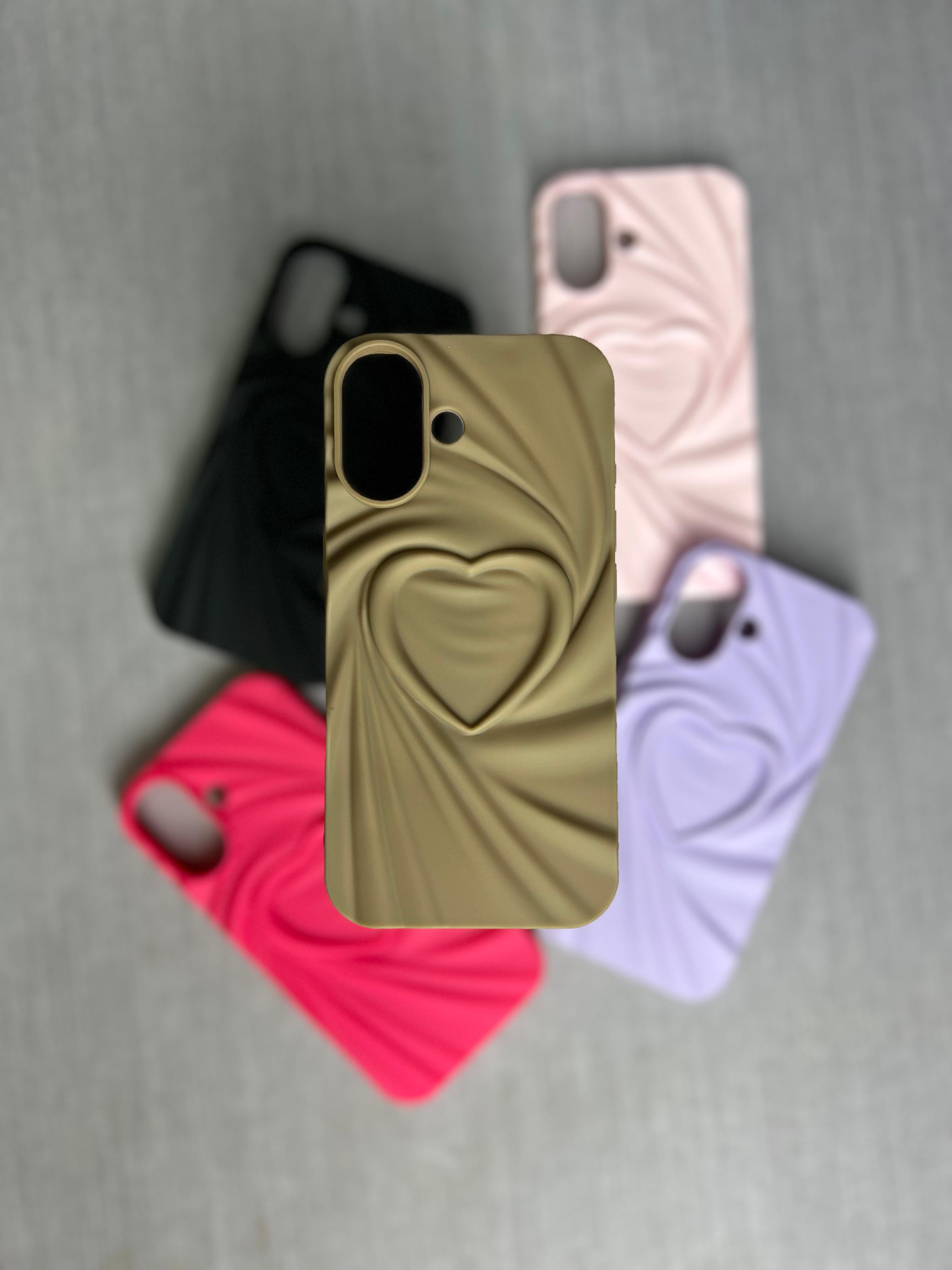 HEART SHAPE SILICONE CASE