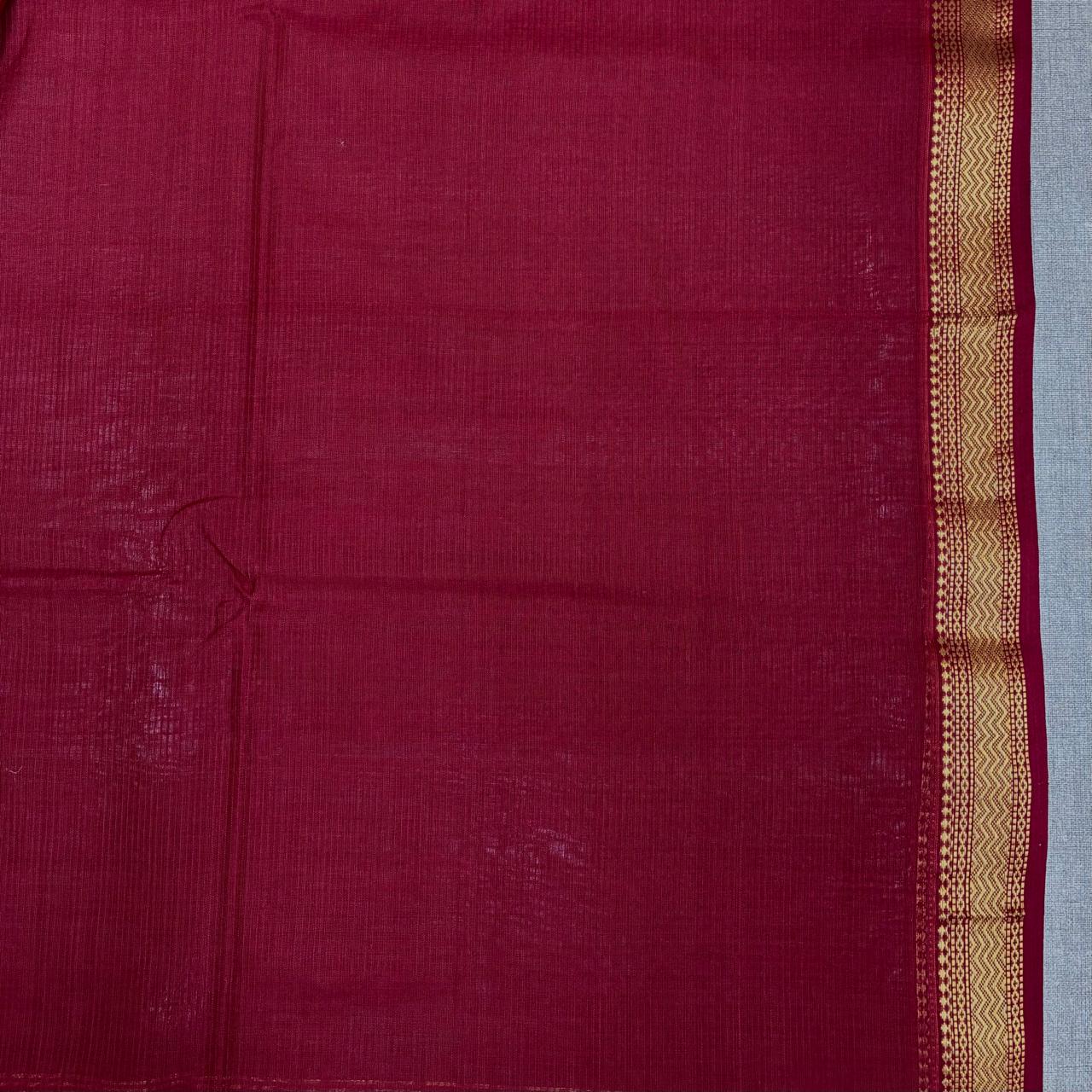 Maheshwari Silk Kosa Pallu Saree #3