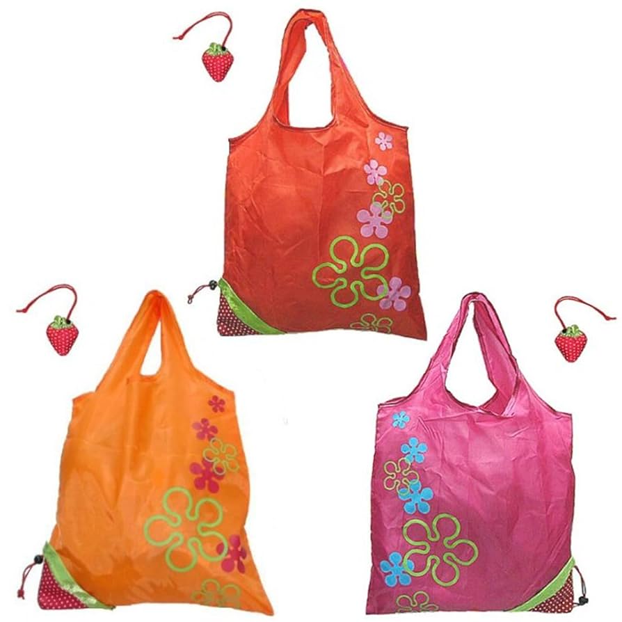 Strawberry Foldable Bag Strawberry Foldable Bag