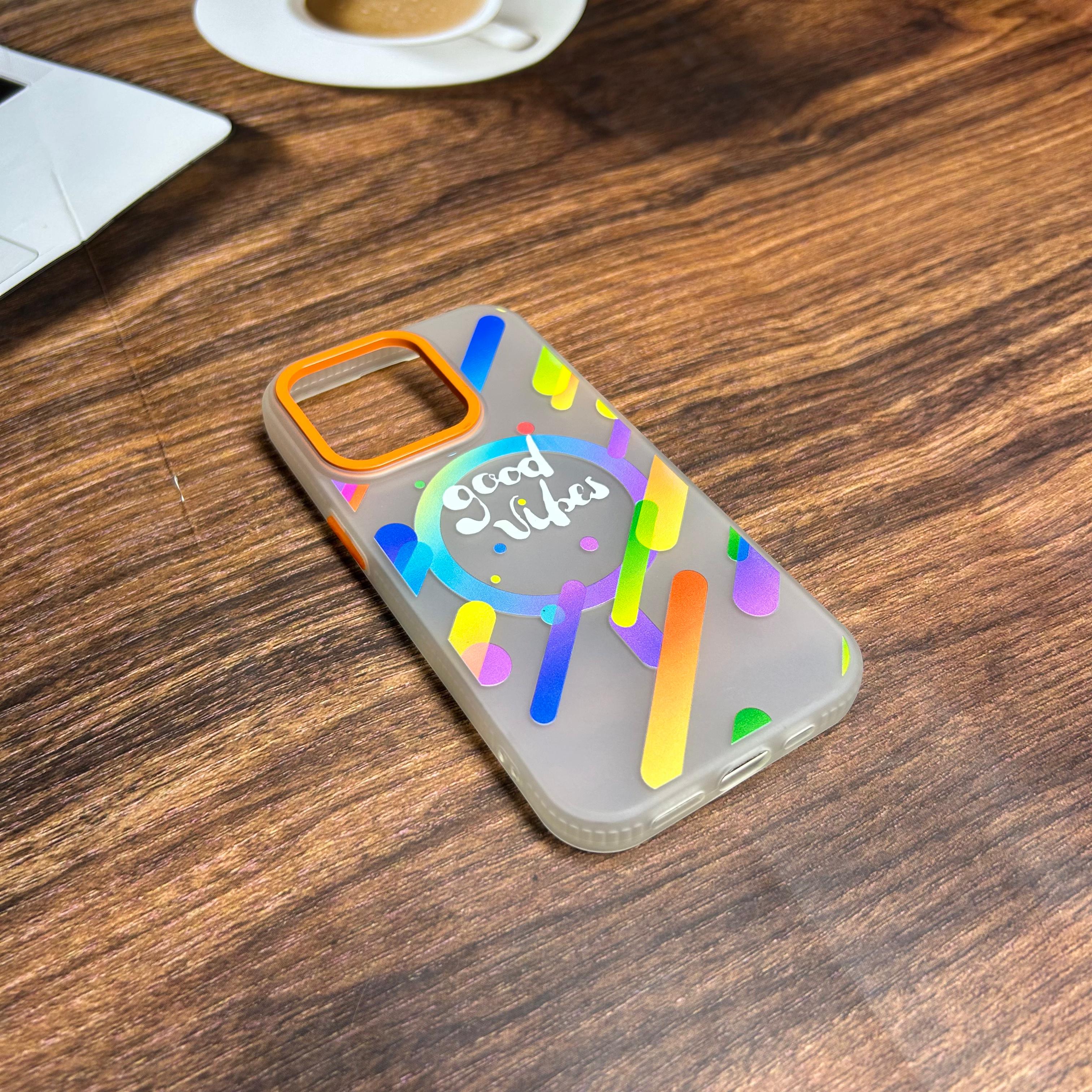 SILICONE PRINTED TRANSPARENT CASE
