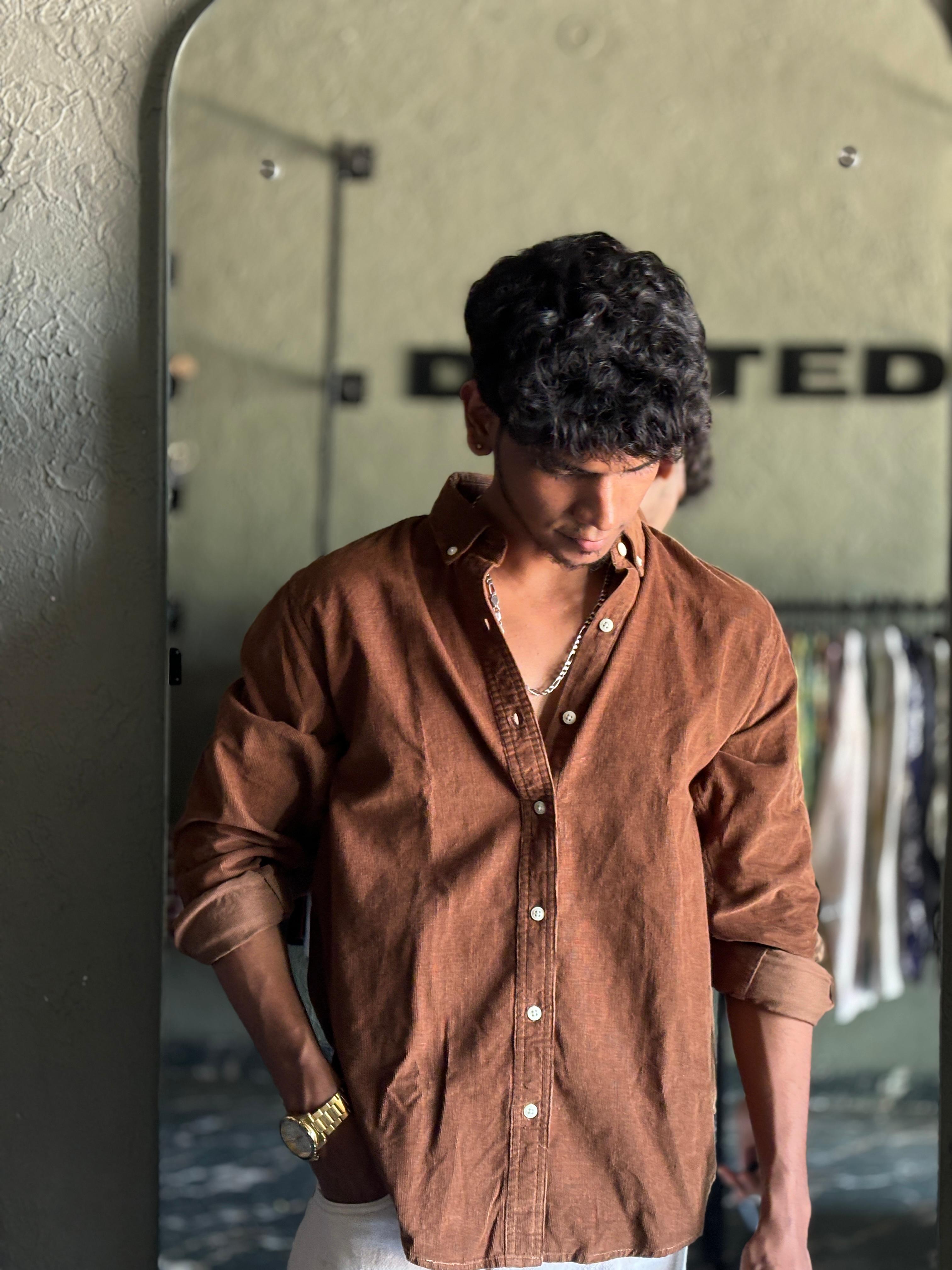 Honey corduroy shirt