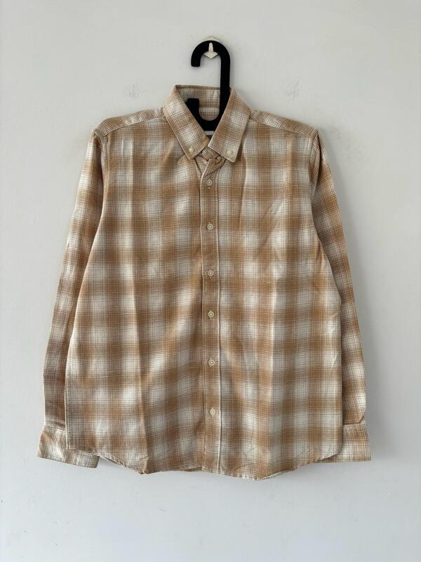 Beige & sandal Flannels shirt