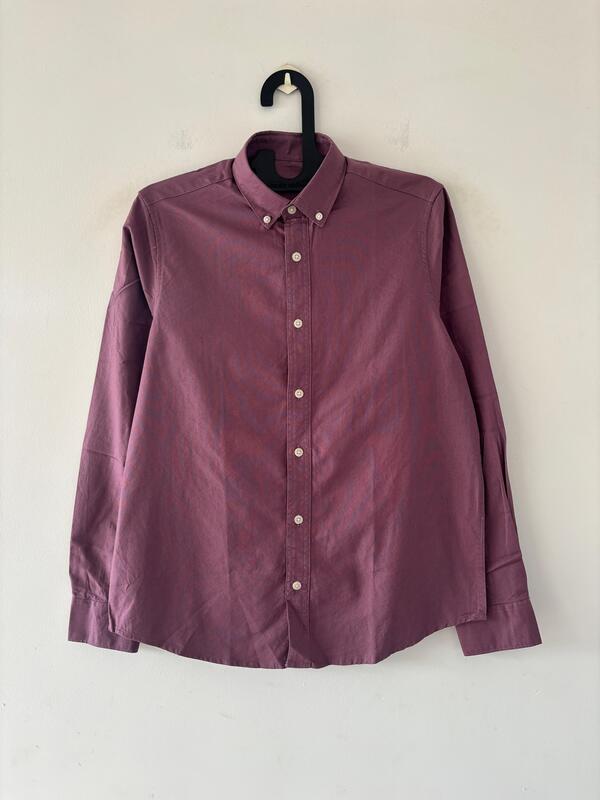 Dusty mauve solid shirt