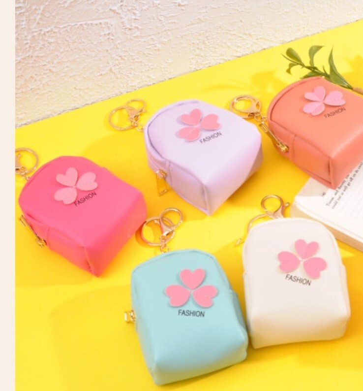 Flower Pouch keychain JKC47 Flower Pouch keychain JKC47