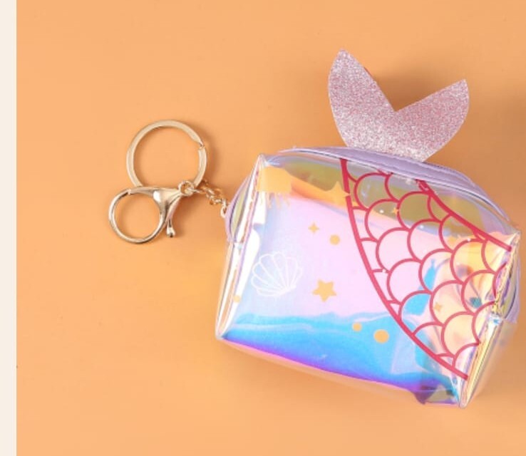 Mermaid pouch keychain JKC49 Mermaid pouch keychain JKC49