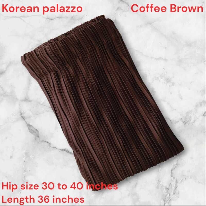 KOREAN PALAZZO-BROWN