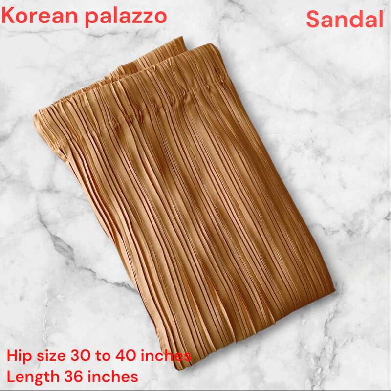 KOREAN PALAZZO-SANDAL
