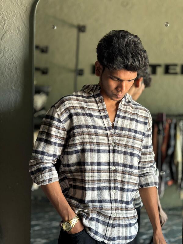 Ivory & Walnut Flannels
