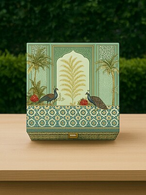 Luxury Decorative 4 Jar MDF Box