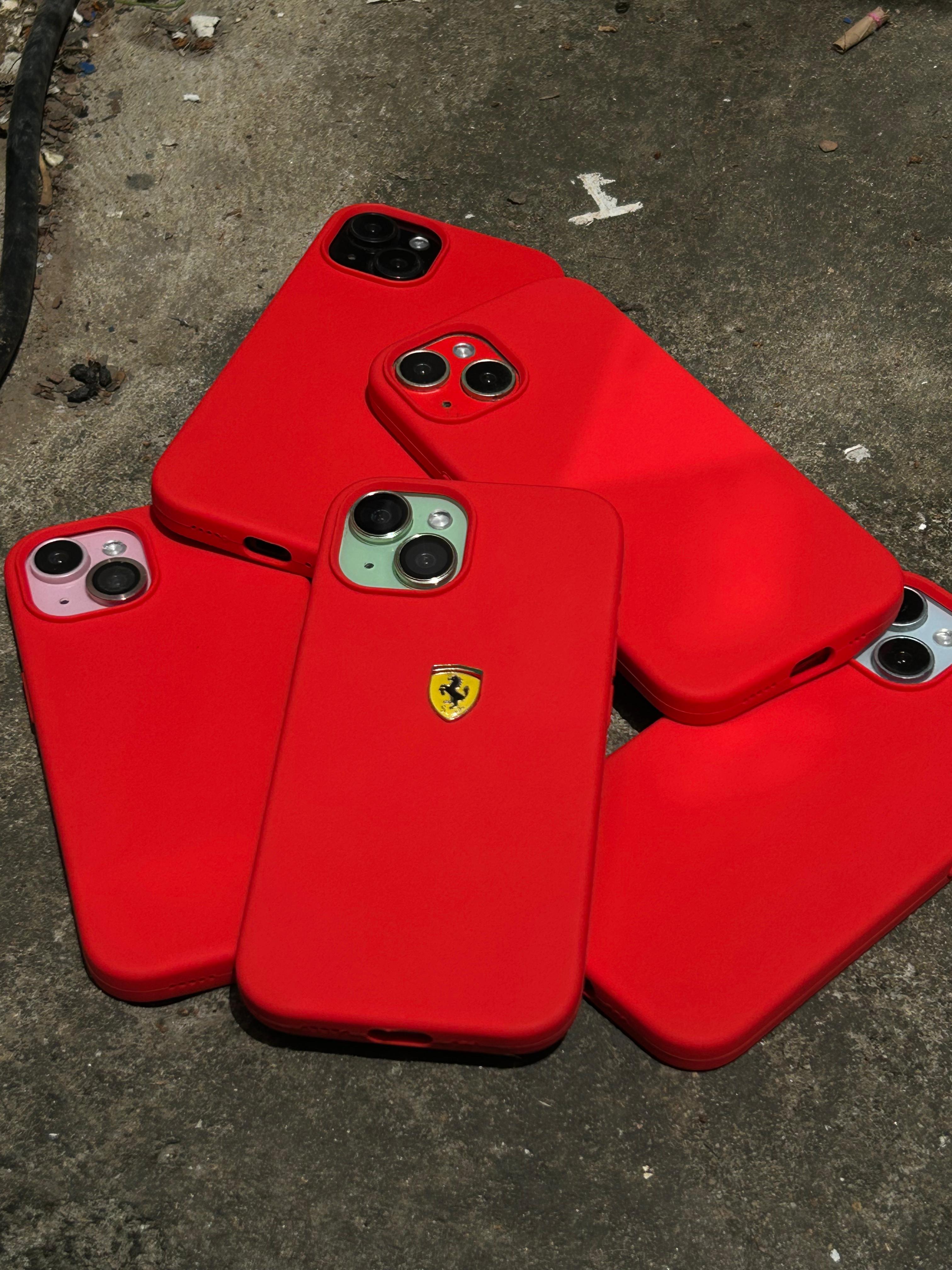 RED SILICONE CASE