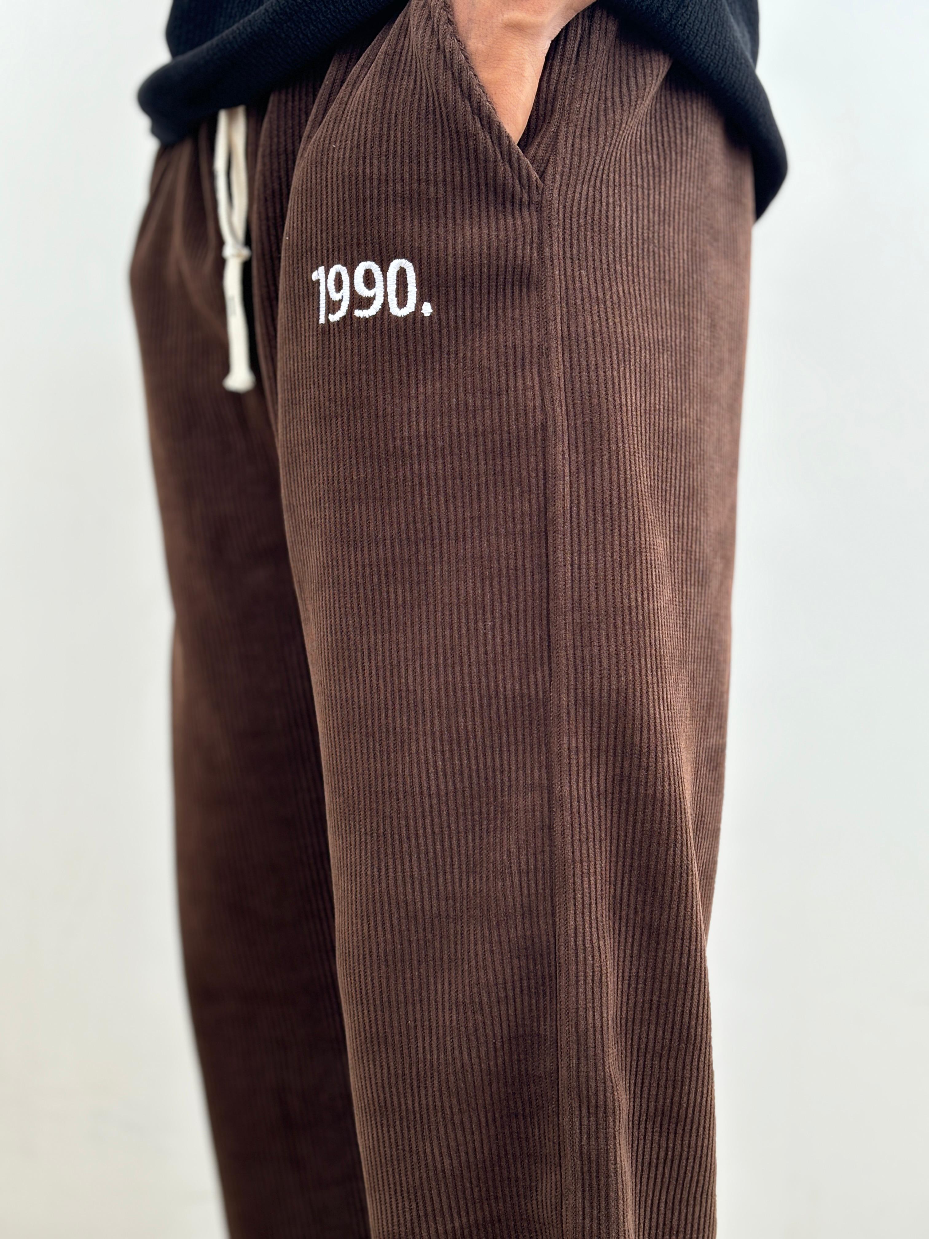 Brown 1990 corduroy Trousers