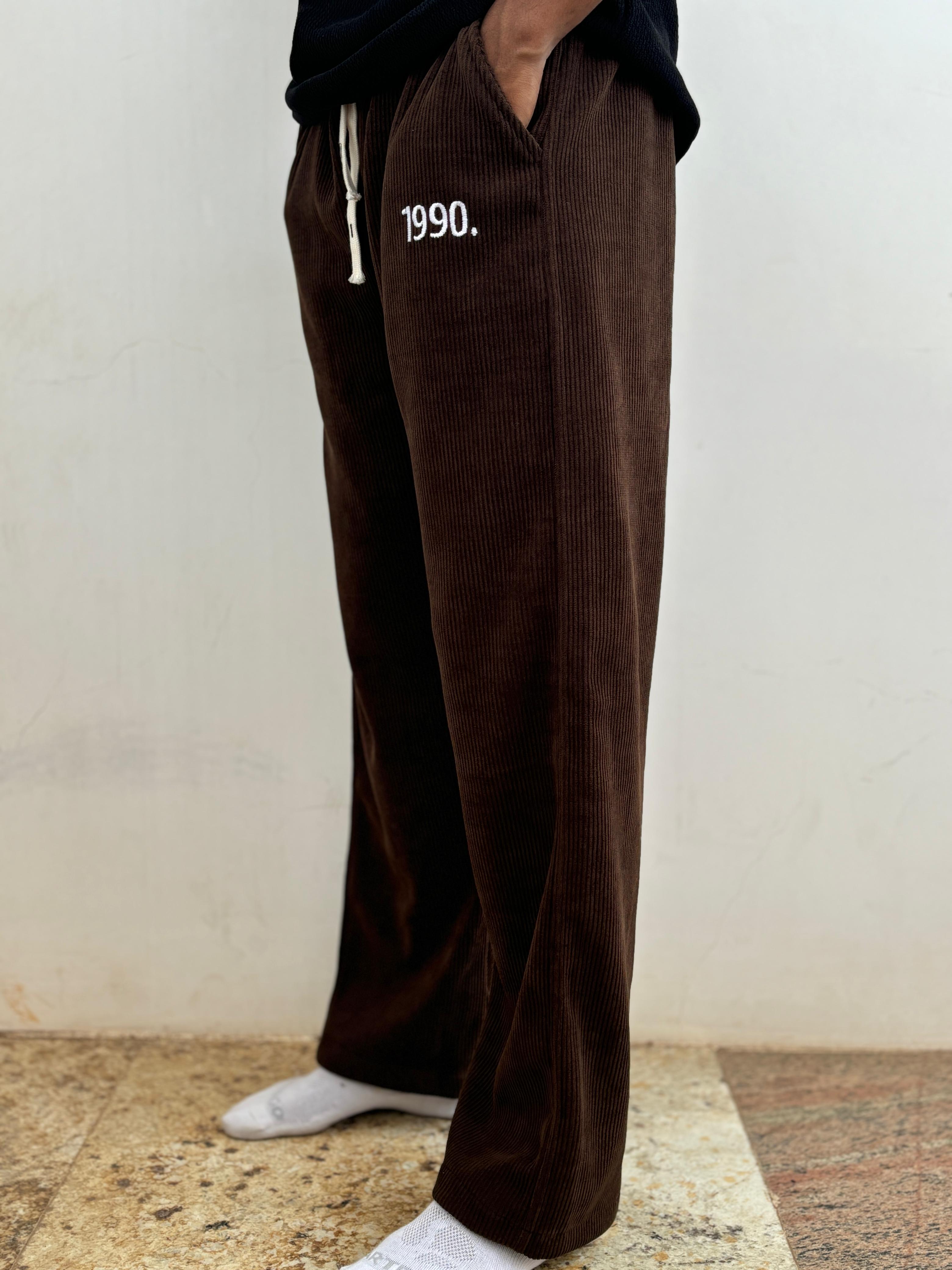 Brown 1990 corduroy Trousers