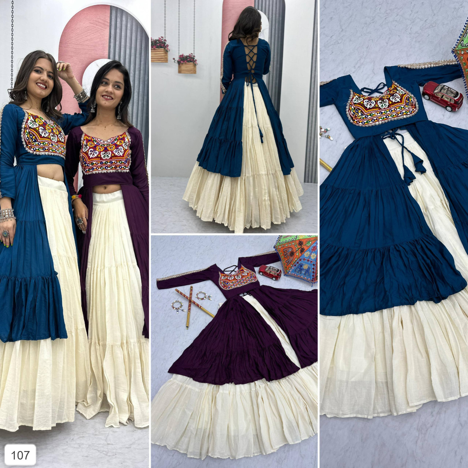 Launching Navratri Special Lehenga Choli D.30
