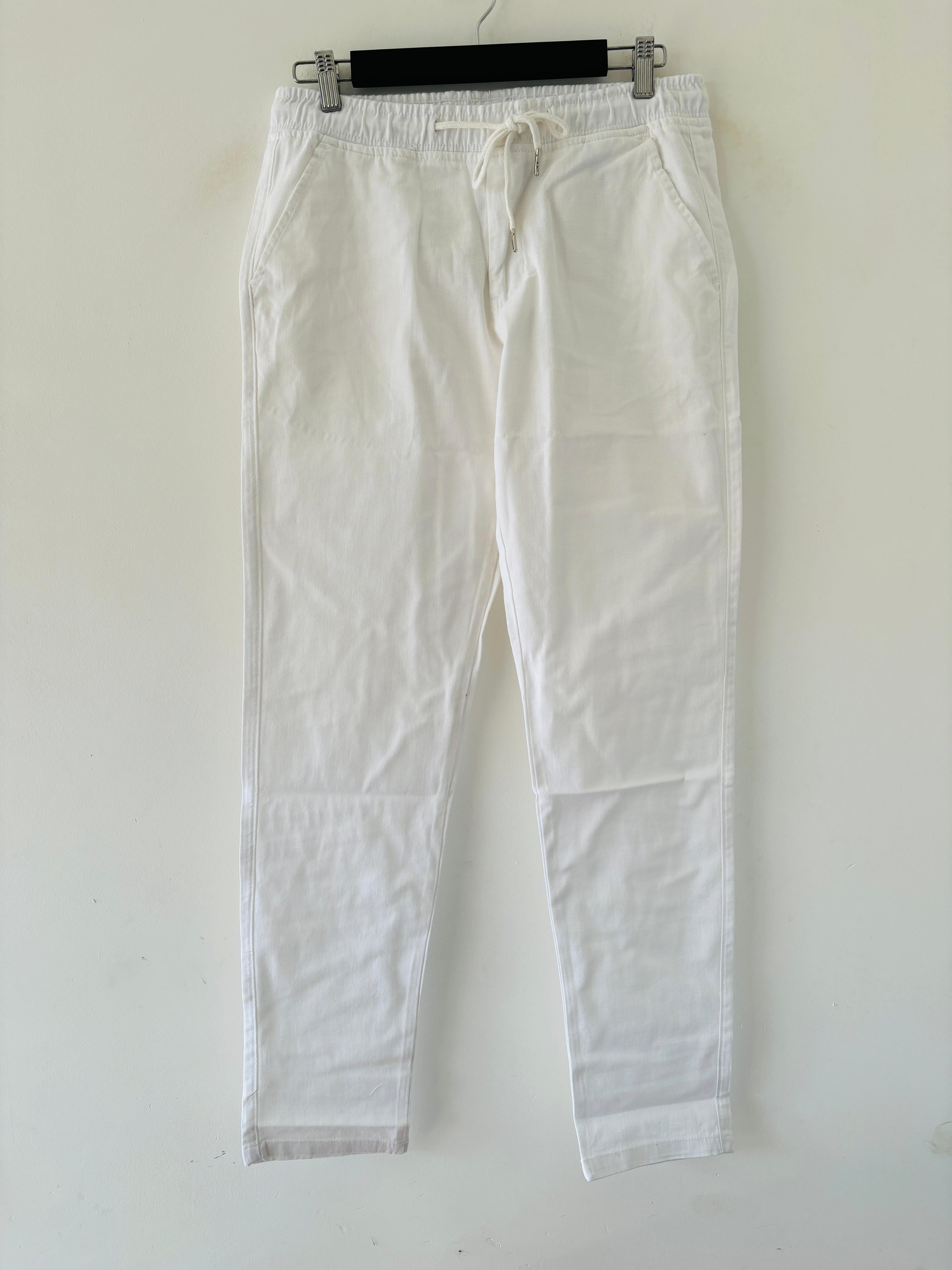 Snow luxe linen pants