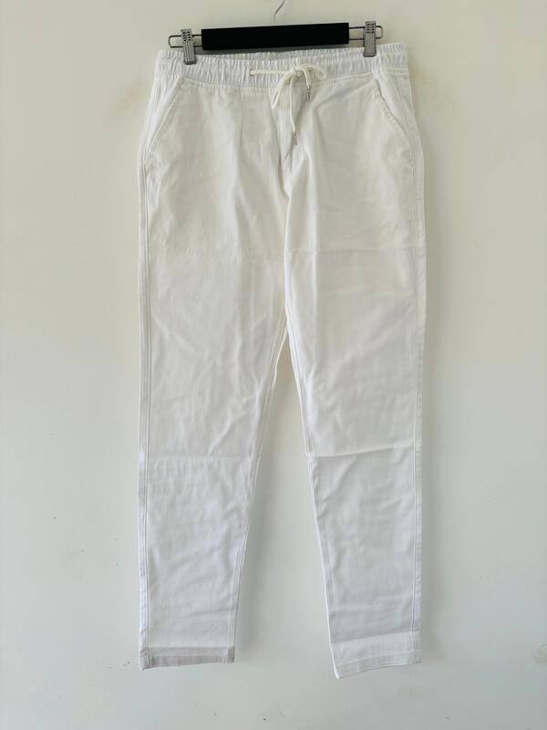 Snow luxe linen pants