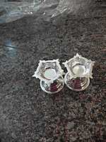 Diya set in German Silver material