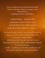 Aakhri Khat – A Love That Lived Through Letter Even After Goodbye Aakhri Khat – A Love That Lived Through Letter Even After Goodbye