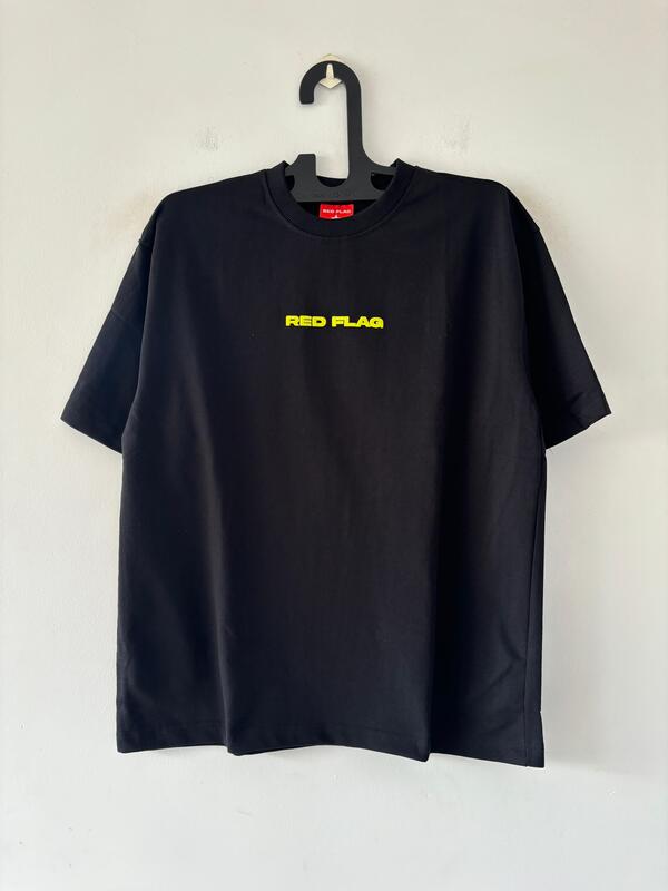 Jet black oversized tee