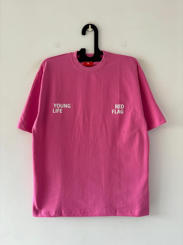 Hot Pink oversized tee
