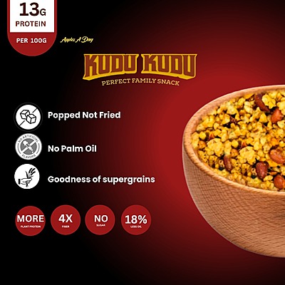 Kudu Kudu Popped Spicy Garlic Mixture