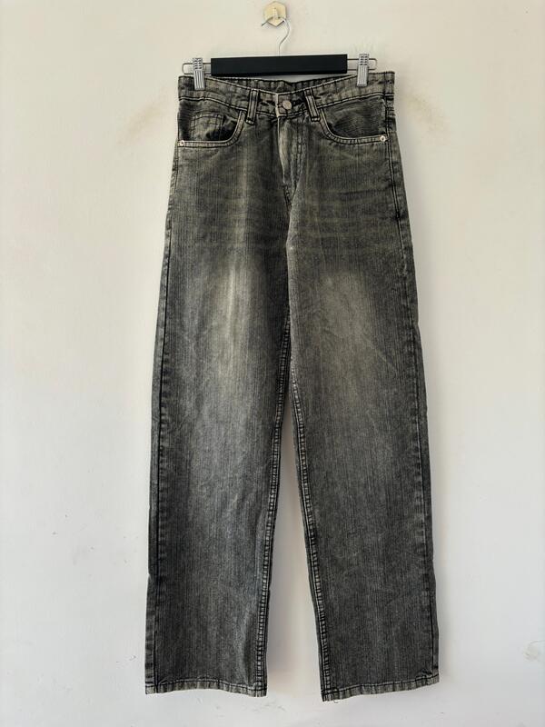 Ash fade straight fit jeans