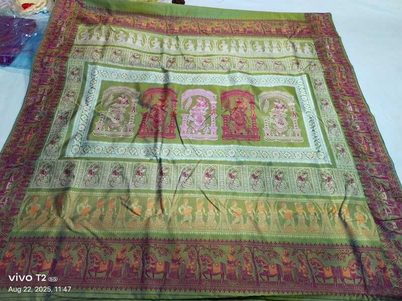 Paar Golani Revival Baluchari Saree Online Paar Golani Revival Baluchari Saree Online