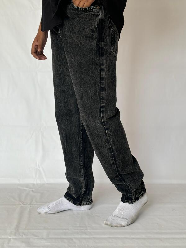 Charcoal wash Momfit jean