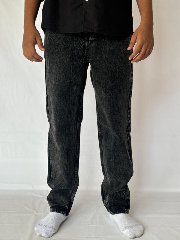 Charcoal wash Momfit jean
