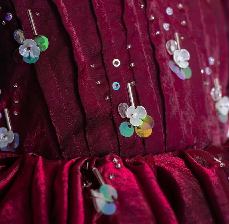 Ruby Radiance Dress