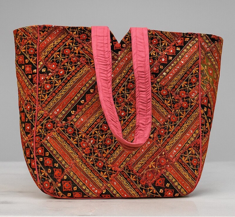 Indian Tote Bag Embroided