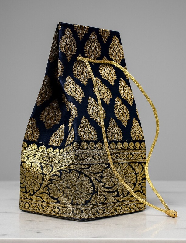 Potly Choakor Dark blue(Golden)