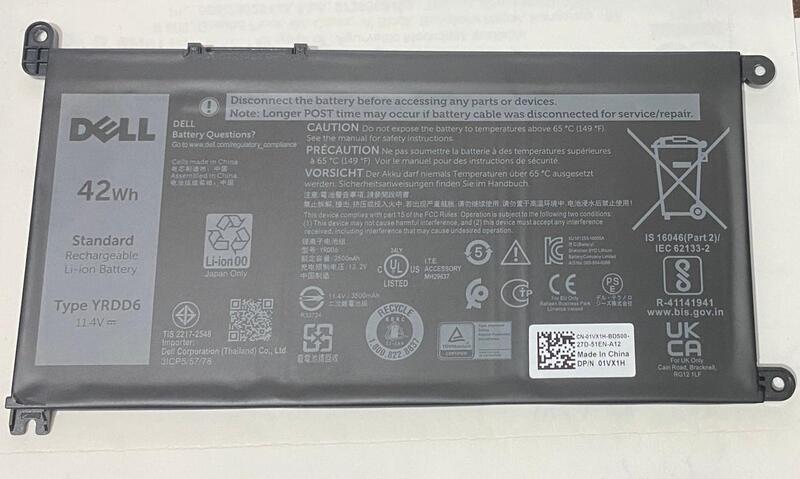 Dell 42Wh YRDD6 Battery Orginal