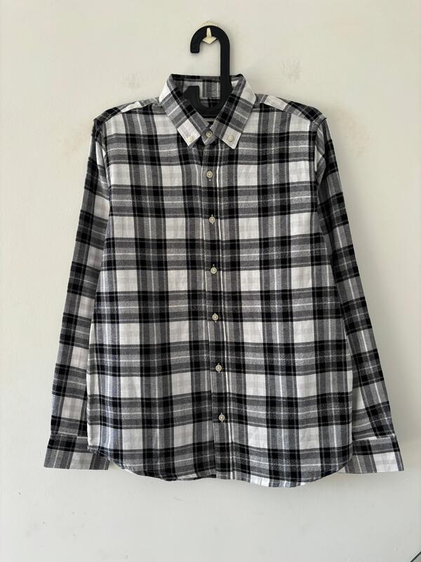 Black & white classic flannels