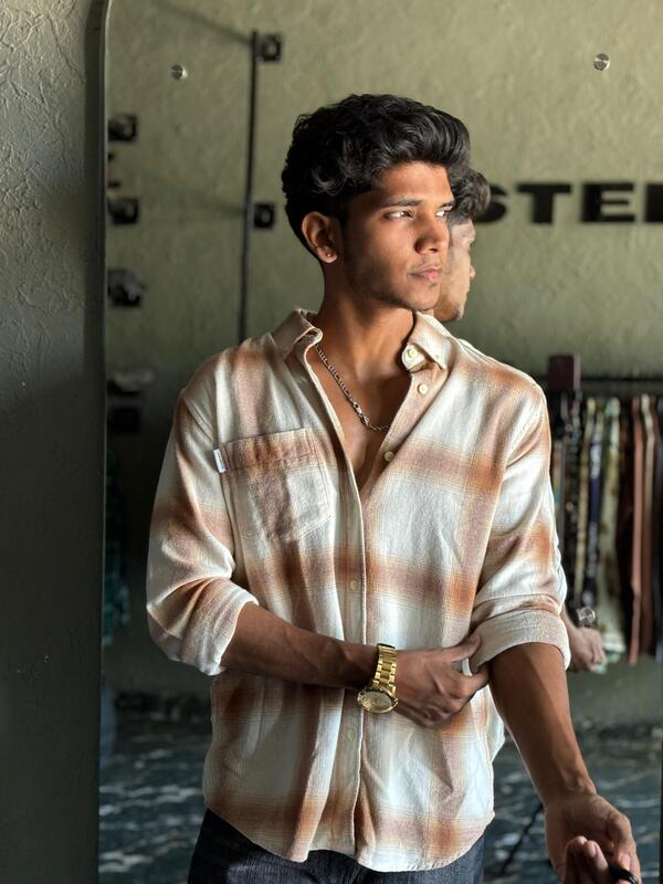 Rust glow flannels